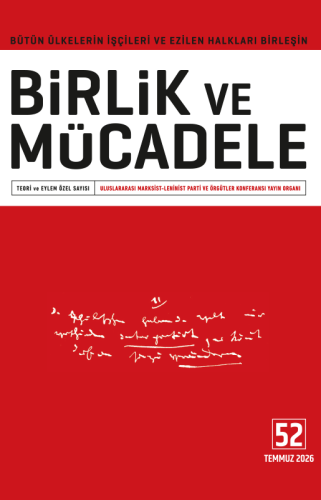 Birlik ve Mücadele Dergisi Sayı: 52
