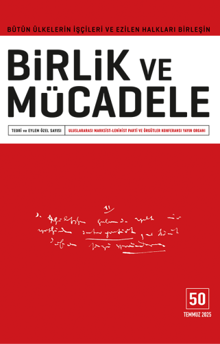 Birlik ve Mücadele Dergisi Sayı: 50