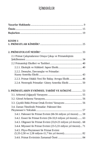 Primatların İzinde